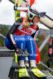 06.10.2024, Klingenthal, Germany (GER): Natalia Slowik (POL) - Summer Grand Prix ski jumping, mixed team HS140, Klingenthal (GER). www.nordicfocus.com. © Volk/NordicFocus. Every downloaded picture is fee-liable