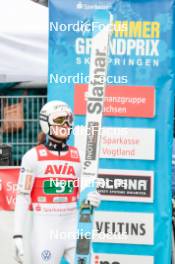 06.10.2024, Klingenthal, Germany (GER): Anze Lanisek (SLO) - Summer Grand Prix ski jumping, mixed team HS140, Klingenthal (GER). www.nordicfocus.com. © Volk/NordicFocus. Every downloaded picture is fee-liable