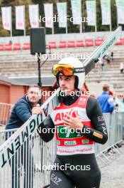 06.10.2024, Klingenthal, Germany (GER): Francesco Cecon (ITA) - Summer Grand Prix ski jumping, mixed team HS140, Klingenthal (GER). www.nordicfocus.com. © Volk/NordicFocus. Every downloaded picture is fee-liable