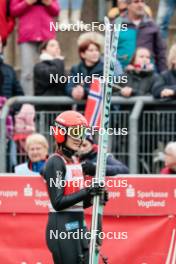 06.10.2024, Klingenthal, Germany (GER): Selina Freitag (GER) - Summer Grand Prix ski jumping, mixed team HS140, Klingenthal (GER). www.nordicfocus.com. © Volk/NordicFocus. Every downloaded picture is fee-liable