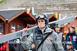 06.10.2024, Klingenthal, Germany (GER): Andreas Wellinger (GER) - Summer Grand Prix ski jumping, mixed team HS140, Klingenthal (GER). www.nordicfocus.com. © Volk/NordicFocus. Every downloaded picture is fee-liable