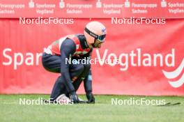 06.10.2024, Klingenthal, Germany (GER): Pius Paschke (GER) - Summer Grand Prix ski jumping, mixed team HS140, Klingenthal (GER). www.nordicfocus.com. © Volk/NordicFocus. Every downloaded picture is fee-liable