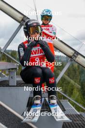 06.10.2024, Klingenthal, Germany (GER): Thea Minyan Bjoerseth (NOR) - Summer Grand Prix ski jumping, mixed team HS140, Klingenthal (GER). www.nordicfocus.com. © Volk/NordicFocus. Every downloaded picture is fee-liable