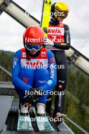 06.10.2024, Klingenthal, Germany (GER): Selina Freitag (GER) - Summer Grand Prix ski jumping, mixed team HS140, Klingenthal (GER). www.nordicfocus.com. © Volk/NordicFocus. Every downloaded picture is fee-liable