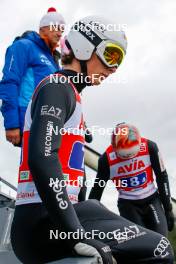 06.10.2024, Klingenthal, Germany (GER): Alex Insam (ITA) - Summer Grand Prix ski jumping, mixed team HS140, Klingenthal (GER). www.nordicfocus.com. © Volk/NordicFocus. Every downloaded picture is fee-liable