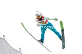 06.10.2024, Klingenthal, Germany (GER): Nika Vodan (SLO) - Summer Grand Prix ski jumping, mixed team HS140, Klingenthal (GER). www.nordicfocus.com. © Volk/NordicFocus. Every downloaded picture is fee-liable