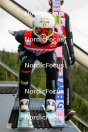 06.10.2024, Klingenthal, Germany (GER): Alex Insam (ITA) - Summer Grand Prix ski jumping, mixed team HS140, Klingenthal (GER). www.nordicfocus.com. © Volk/NordicFocus. Every downloaded picture is fee-liable