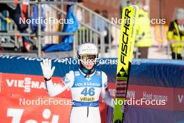 03.01.2024, Villach, Austria (AUT): Lisa Eder (AUT) - FIS world cup ski jumping women, individual HS98, Villach (AUT). www.nordicfocus.com. © Barbieri/NordicFocus. Every downloaded picture is fee-liable.