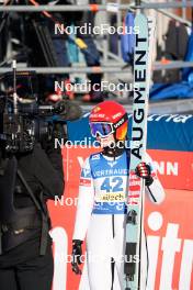 03.01.2024, Villach, Austria (AUT): Julia Muehlbacher (AUT) - FIS world cup ski jumping women, individual HS98, Villach (AUT). www.nordicfocus.com. © Barbieri/NordicFocus. Every downloaded picture is fee-liable.