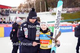 03.01.2024, Villach, Austria (AUT): Nika Prevc (SLO) - FIS world cup ski jumping women, individual HS98, Villach (AUT). www.nordicfocus.com. © Barbieri/NordicFocus. Every downloaded picture is fee-liable.