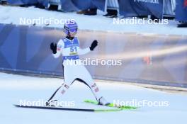 03.01.2024, Villach, Austria (AUT): Jacqueline Seifriedsberger (AUT) - FIS world cup ski jumping women, individual HS98, Villach (AUT). www.nordicfocus.com. © Barbieri/NordicFocus. Every downloaded picture is fee-liable.