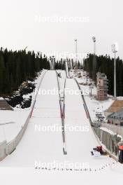 11.03.2024, Trondheim, Norway (NOR): Hill  - FIS world cup ski jumping women, training, Trondheim (NOR). www.nordicfocus.com. © Thibaut/NordicFocus. Every downloaded picture is fee-liable.