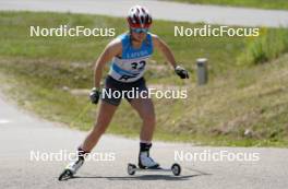 17.07.2024, Madona, Latvia (LAT): Paula Stiehler (GER) - FIS Rollerski World Cup, interval, Madona (LAT). www.nordicfocus.com. © Koksarovs/NordicFocus. Every downloaded picture is fee-liable.