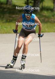 17.07.2024, Madona, Latvia (LAT): Daryna Myhal (UKR) - FIS Rollerski World Cup, interval, Madona (LAT). www.nordicfocus.com. © Koksarovs/NordicFocus. Every downloaded picture is fee-liable.