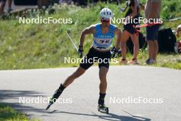 17.07.2024, Madona, Latvia (LAT): Bohdan Nikulin (UKR) - FIS Rollerski World Cup, interval, Madona (LAT). www.nordicfocus.com. © Koksarovs/NordicFocus. Every downloaded picture is fee-liable.