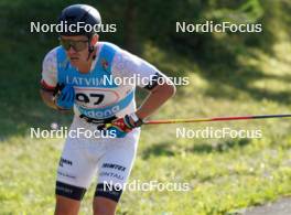 17.07.2024, Madona, Latvia (LAT): Jostein Olafsen (NOR) - FIS Rollerski World Cup, interval, Madona (LAT). www.nordicfocus.com. © Koksarovs/NordicFocus. Every downloaded picture is fee-liable.