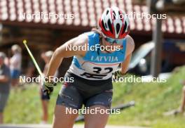 17.07.2024, Madona, Latvia (LAT): Paula Stiehler (GER) - FIS Rollerski World Cup, interval, Madona (LAT). www.nordicfocus.com. © Koksarovs/NordicFocus. Every downloaded picture is fee-liable.