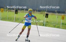 17.07.2024, Madona, Latvia (LAT): Yevheniia Murach (UKR) - FIS Rollerski World Cup, interval, Madona (LAT). www.nordicfocus.com. © Koksarovs/NordicFocus. Every downloaded picture is fee-liable.