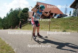 17.07.2024, Madona, Latvia (LAT): Hanne Saether Garberg (NOR) - FIS Rollerski World Cup, interval, Madona (LAT). www.nordicfocus.com. © Koksarovs/NordicFocus. Every downloaded picture is fee-liable.