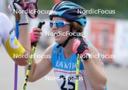 17.07.2024, Madona, Latvia (LAT): Anna Maria Ghiddi (ITA) - FIS Rollerski World Cup, interval, Madona (LAT). www.nordicfocus.com. © Koksarovs/NordicFocus. Every downloaded picture is fee-liable.