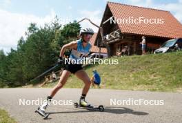 17.07.2024, Madona, Latvia (LAT): Ieva Dainyte (LTU) - FIS Rollerski World Cup, interval, Madona (LAT). www.nordicfocus.com. © Koksarovs/NordicFocus. Every downloaded picture is fee-liable.