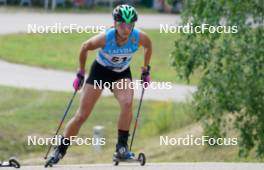 17.07.2024, Madona, Latvia (LAT): Kaidy Kaasiku (EST) - FIS Rollerski World Cup, interval, Madona (LAT). www.nordicfocus.com. © Koksarovs/NordicFocus. Every downloaded picture is fee-liable.