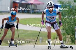 17.07.2024, Madona, Latvia (LAT): Kitija Auzina (LAT) - FIS Rollerski World Cup, interval, Madona (LAT). www.nordicfocus.com. © Koksarovs/NordicFocus. Every downloaded picture is fee-liable.