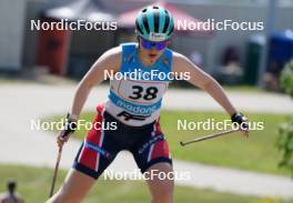 17.07.2024, Madona, Latvia (LAT): Hanne Saether Garberg (NOR) - FIS Rollerski World Cup, interval, Madona (LAT). www.nordicfocus.com. © Koksarovs/NordicFocus. Every downloaded picture is fee-liable.