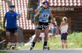 17.07.2024, Madona, Latvia (LAT): Anastasiia Nekrasova (UKR) - FIS Rollerski World Cup, interval, Madona (LAT). www.nordicfocus.com. © Koksarovs/NordicFocus. Every downloaded picture is fee-liable.