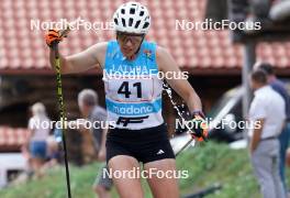 17.07.2024, Madona, Latvia (LAT): Tena Nadzic (CRO) - FIS Rollerski World Cup, interval, Madona (LAT). www.nordicfocus.com. © Koksarovs/NordicFocus. Every downloaded picture is fee-liable.