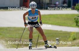 17.07.2024, Madona, Latvia (LAT): Teesi Tuul (EST) - FIS Rollerski World Cup, interval, Madona (LAT). www.nordicfocus.com. © Koksarovs/NordicFocus. Every downloaded picture is fee-liable.