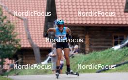 17.07.2024, Madona, Latvia (LAT): Paula Stiehler (GER) - FIS Rollerski World Cup, interval, Madona (LAT). www.nordicfocus.com. © Koksarovs/NordicFocus. Every downloaded picture is fee-liable.