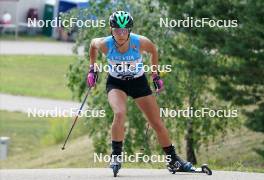 17.07.2024, Madona, Latvia (LAT): Kaidy Kaasiku (EST) - FIS Rollerski World Cup, interval, Madona (LAT). www.nordicfocus.com. © Koksarovs/NordicFocus. Every downloaded picture is fee-liable.