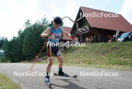 17.07.2024, Madona, Latvia (LAT): Rosa Zimare (GER) - FIS Rollerski World Cup, interval, Madona (LAT). www.nordicfocus.com. © Koksarovs/NordicFocus. Every downloaded picture is fee-liable.