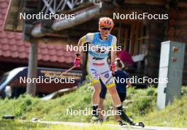 17.07.2024, Madona, Latvia (LAT): Jonatan Lindberg (SWE) - FIS Rollerski World Cup, interval, Madona (LAT). www.nordicfocus.com. © Koksarovs/NordicFocus. Every downloaded picture is fee-liable.