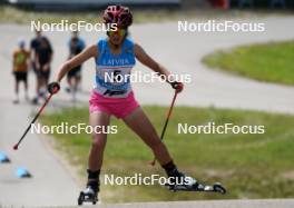 17.07.2024, Madona, Latvia (LAT): Anahit Margaryan (ARM) - FIS Rollerski World Cup, interval, Madona (LAT). www.nordicfocus.com. © Koksarovs/NordicFocus. Every downloaded picture is fee-liable.