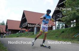 17.07.2024, Madona, Latvia (LAT): Ella Selmosson (SWE) - FIS Rollerski World Cup, interval, Madona (LAT). www.nordicfocus.com. © Koksarovs/NordicFocus. Every downloaded picture is fee-liable.