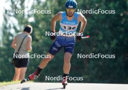 17.07.2024, Madona, Latvia (LAT): Michele Valerio (ITA) - FIS Rollerski World Cup, interval, Madona (LAT). www.nordicfocus.com. © Koksarovs/NordicFocus. Every downloaded picture is fee-liable.