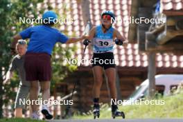 17.07.2024, Madona, Latvia (LAT): Katya Galstyan (ARM) - FIS Rollerski World Cup, interval, Madona (LAT). www.nordicfocus.com. © Koksarovs/NordicFocus. Every downloaded picture is fee-liable.