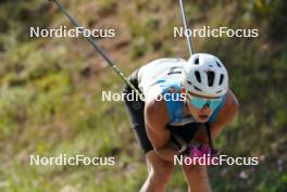 17.07.2024, Madona, Latvia (LAT): Martins Vecelis (LAT) - FIS Rollerski World Cup, interval, Madona (LAT). www.nordicfocus.com. © Koksarovs/NordicFocus. Every downloaded picture is fee-liable.