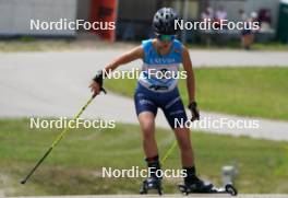 17.07.2024, Madona, Latvia (LAT): Chiara Agostinetto (ITA) - FIS Rollerski World Cup, interval, Madona (LAT). www.nordicfocus.com. © Koksarovs/NordicFocus. Every downloaded picture is fee-liable.