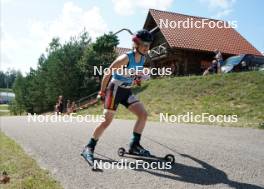 17.07.2024, Madona, Latvia (LAT): Rosa Zimare (GER) - FIS Rollerski World Cup, interval, Madona (LAT). www.nordicfocus.com. © Koksarovs/NordicFocus. Every downloaded picture is fee-liable.