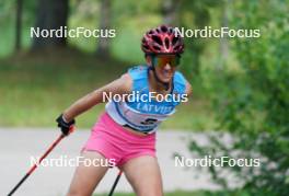 17.07.2024, Madona, Latvia (LAT): Anahit Margaryan (ARM) - FIS Rollerski World Cup, interval, Madona (LAT). www.nordicfocus.com. © Koksarovs/NordicFocus. Every downloaded picture is fee-liable.