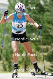 17.07.2024, Madona, Latvia (LAT): Darya Kim (KAZ) - FIS Rollerski World Cup, interval, Madona (LAT). www.nordicfocus.com. © Koksarovs/NordicFocus. Every downloaded picture is fee-liable.