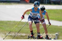 17.07.2024, Madona, Latvia (LAT): Anna Maria Ghiddi (ITA) - FIS Rollerski World Cup, interval, Madona (LAT). www.nordicfocus.com. © Koksarovs/NordicFocus. Every downloaded picture is fee-liable.