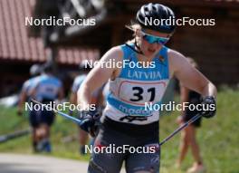 17.07.2024, Madona, Latvia (LAT): Melina Schoettes (GER) - FIS Rollerski World Cup, interval, Madona (LAT). www.nordicfocus.com. © Koksarovs/NordicFocus. Every downloaded picture is fee-liable.