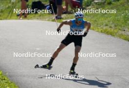 17.07.2024, Madona, Latvia (LAT): Denys Mihotinov (UKR) - FIS Rollerski World Cup, interval, Madona (LAT). www.nordicfocus.com. © Koksarovs/NordicFocus. Every downloaded picture is fee-liable.