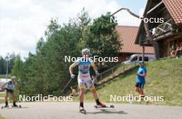 17.07.2024, Madona, Latvia (LAT): Johanna Holmberg (SWE) - FIS Rollerski World Cup, interval, Madona (LAT). www.nordicfocus.com. © Koksarovs/NordicFocus. Every downloaded picture is fee-liable.