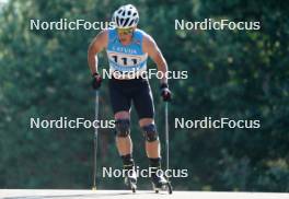 17.07.2024, Madona, Latvia (LAT): Dmitriy Kolomeyets (KAZ) - FIS Rollerski World Cup, interval, Madona (LAT). www.nordicfocus.com. © Koksarovs/NordicFocus. Every downloaded picture is fee-liable.