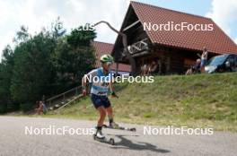 17.07.2024, Madona, Latvia (LAT): Maria Eugenia Boccardi (ITA) - FIS Rollerski World Cup, interval, Madona (LAT). www.nordicfocus.com. © Koksarovs/NordicFocus. Every downloaded picture is fee-liable.